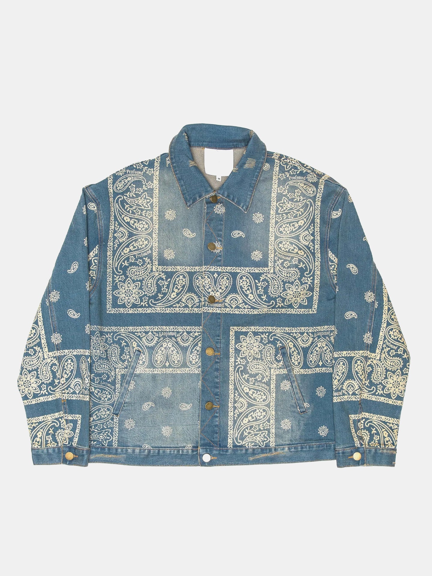 Bandana Denim Jacket