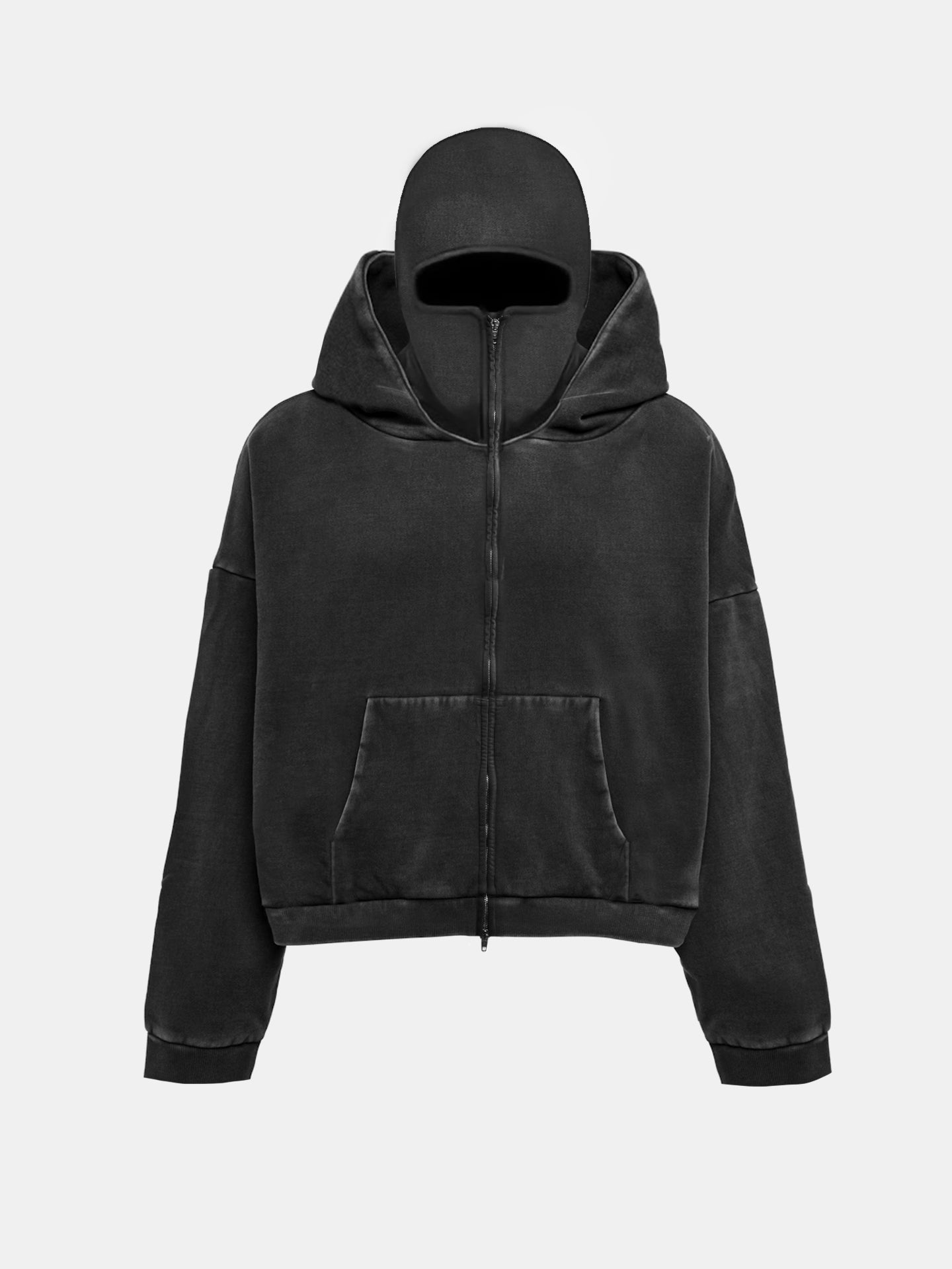 Full-Zip Mask Hoodie